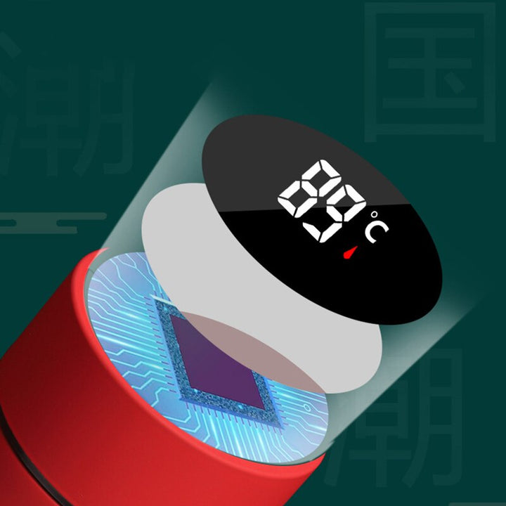 Temperature Display Thermos Bottle Cup