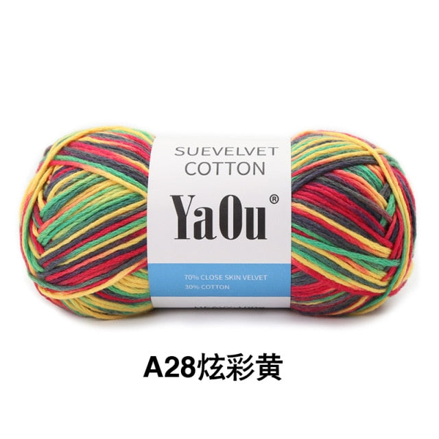 Suevelvet Cotton Knitting Yarn