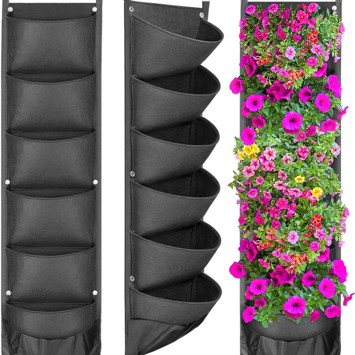 NEW DESIGN Vertical Hanging Garden Planter Flower Pots