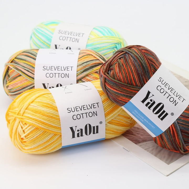 Suevelvet Cotton Knitting Yarn